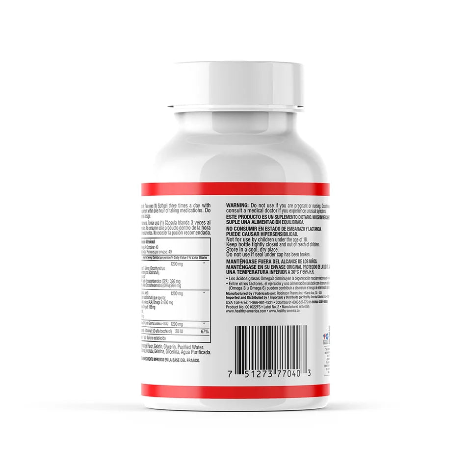 Triple Omega 3-6-9 Cápsulas blandas
