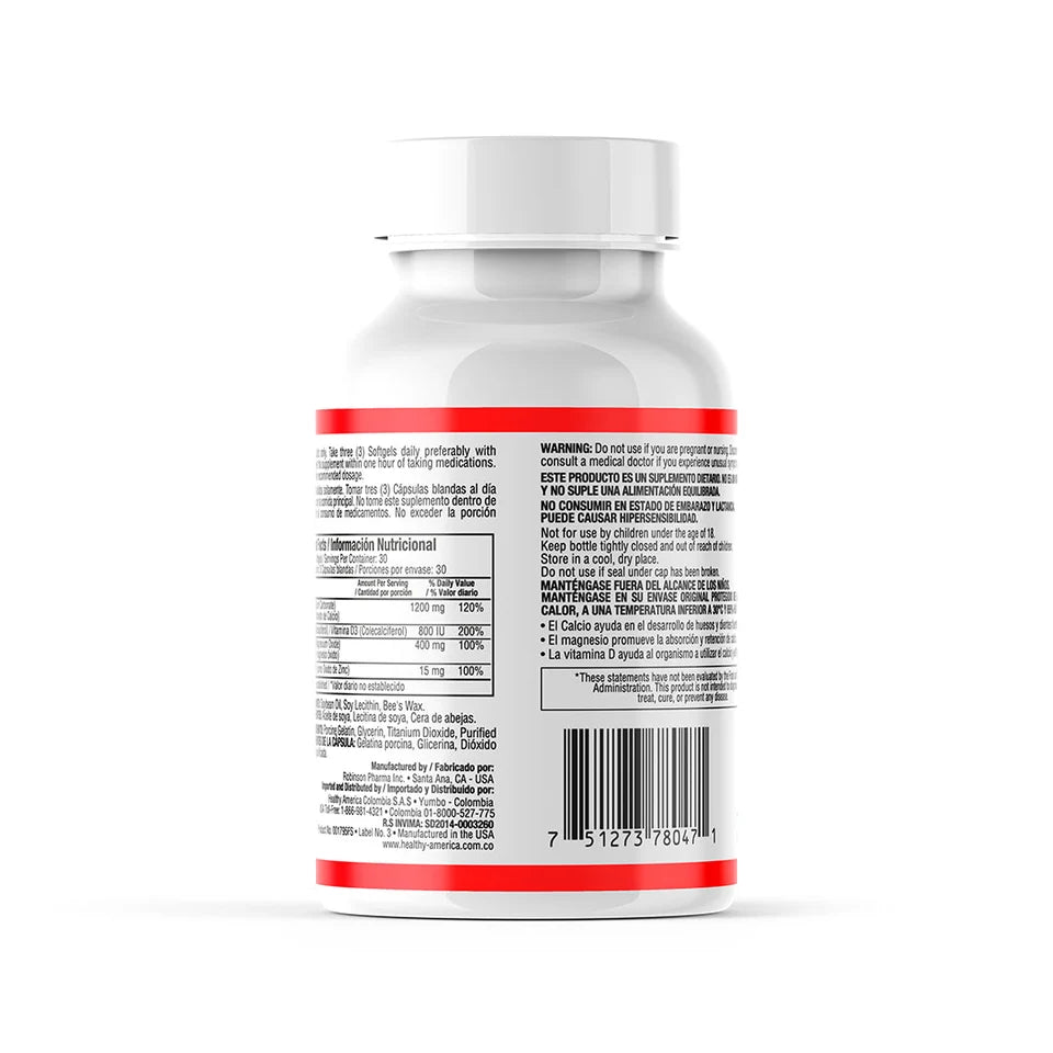 CAL-MAG-ZINC PLUS VD3 90 SOFTGELS