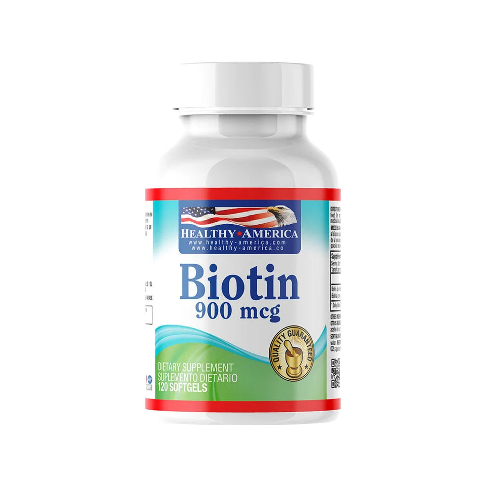 BIOTIN 900MCG 120 SOFTGELS
