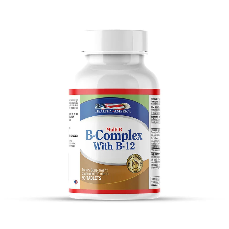 B-COMPLEX WITH B12 90 TABLETS