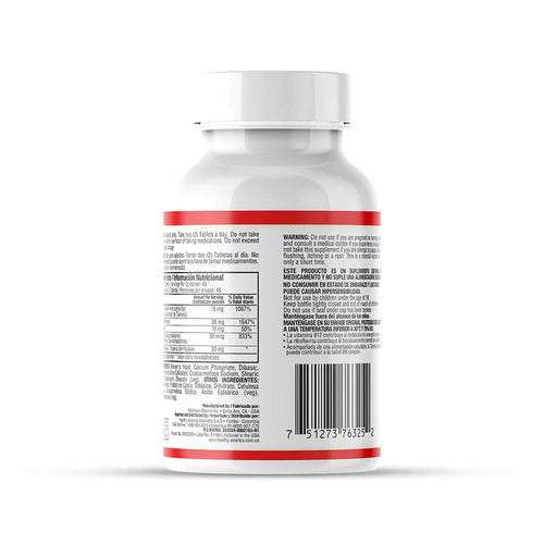 B-COMPLEX WITH B12 90 TABLETS