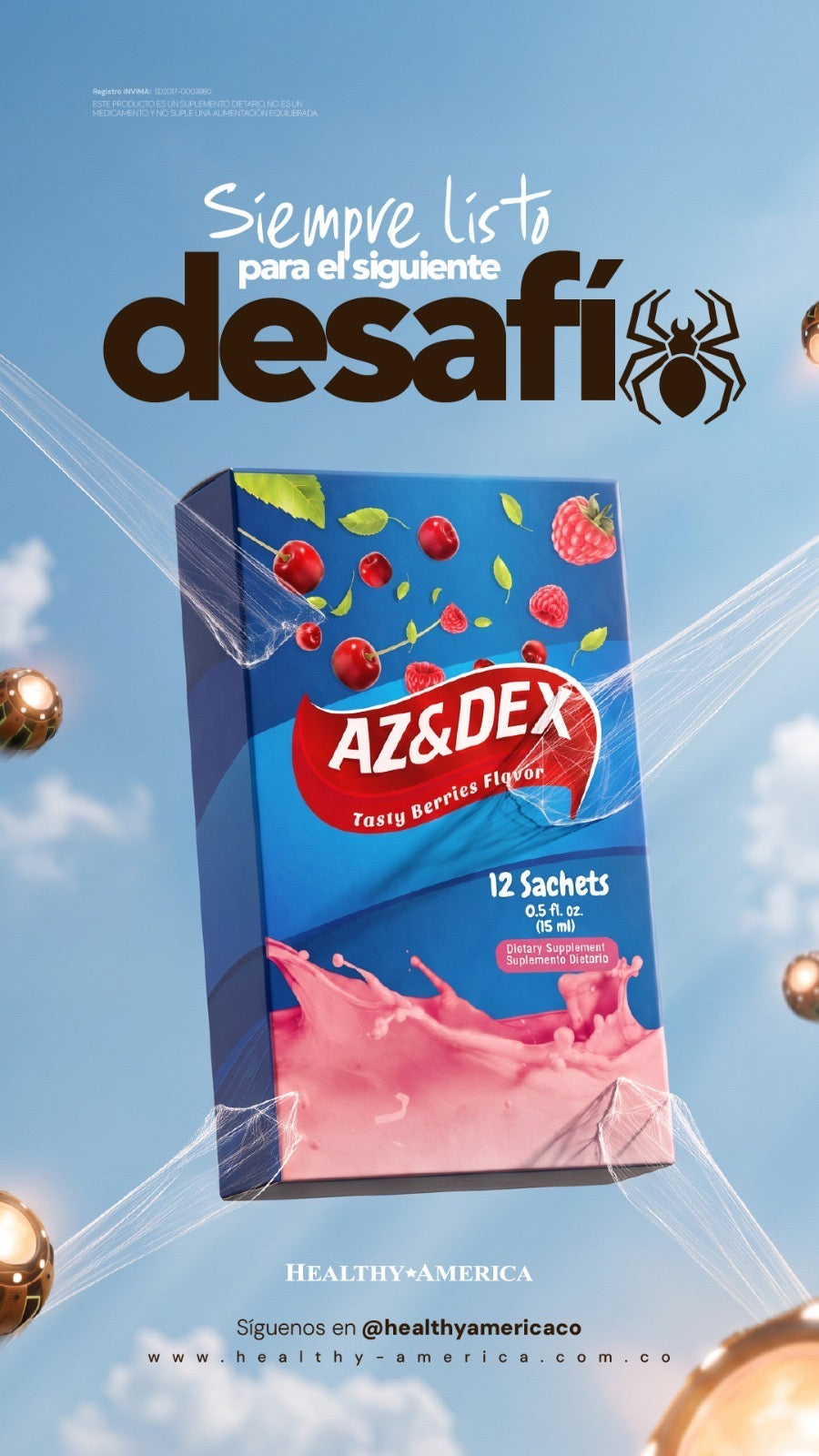 Az&Dez Liquid Sachets 12/15ml