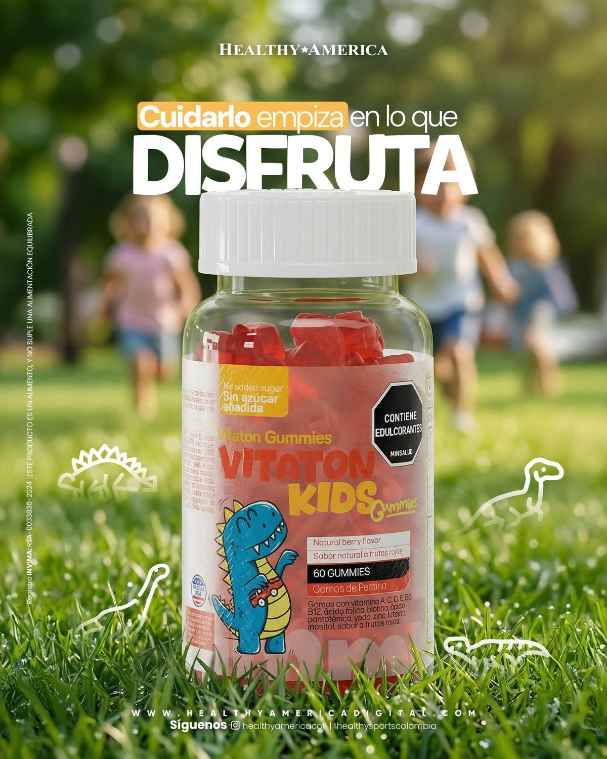 Vitaton Kids Chewable Bear Shape Gummies