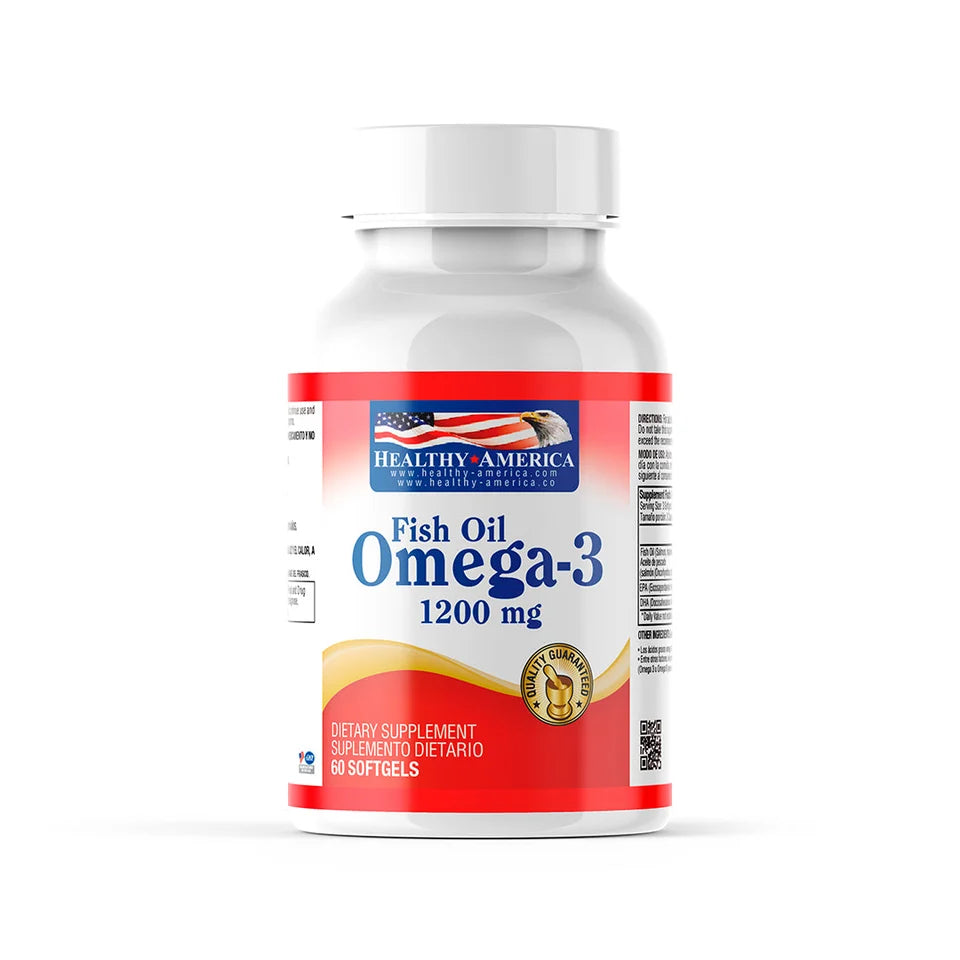FISH OIL OMEGA-3 1.200 MG 60 SOFTGELS (360 MG OF FATTY ACIDS)