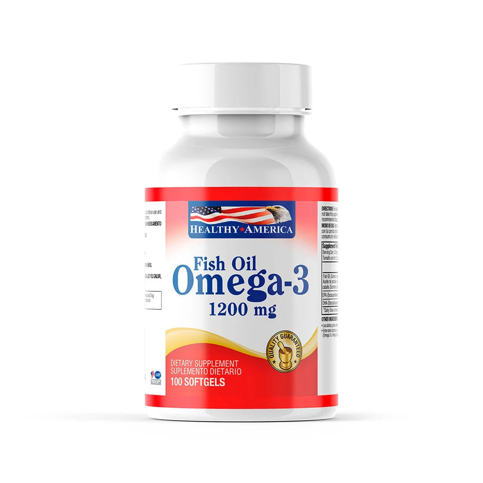 Fish Oil Omega-3 1.200 mg Cápsulas blandas