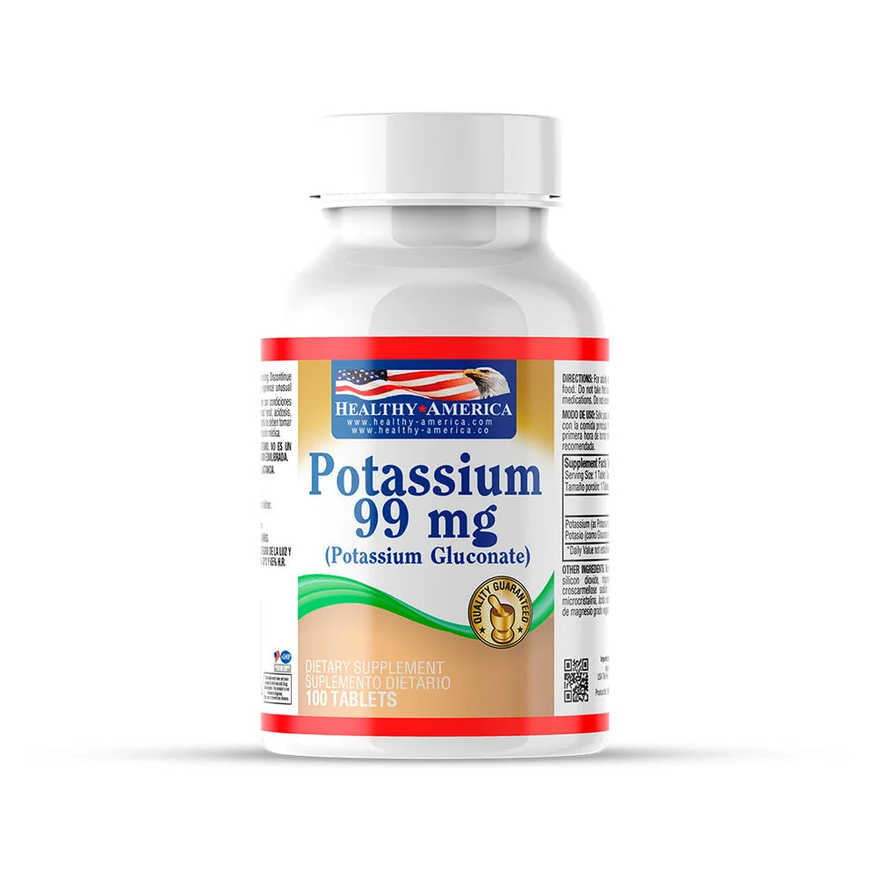 CHELATED POTASSIUM 99MG 100 TABLETS (AS POTASSIUM GLUCONATE 652 MG)