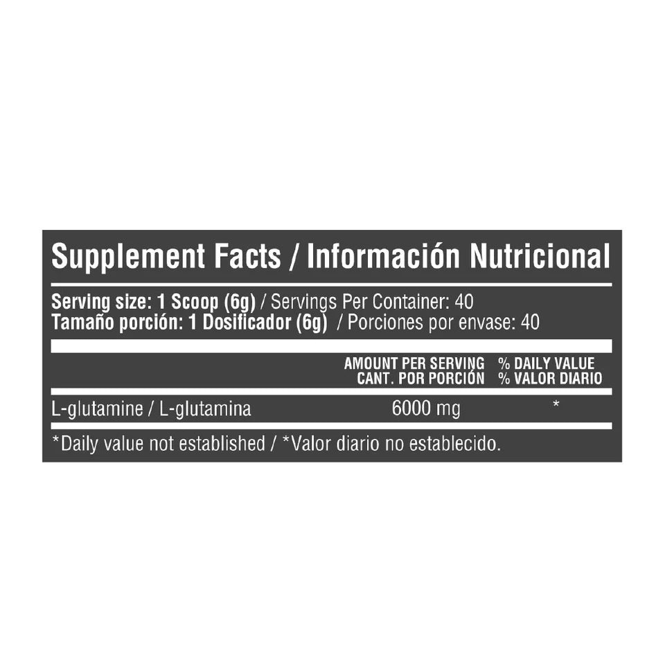 L-GLUTAMINE 6000 mg