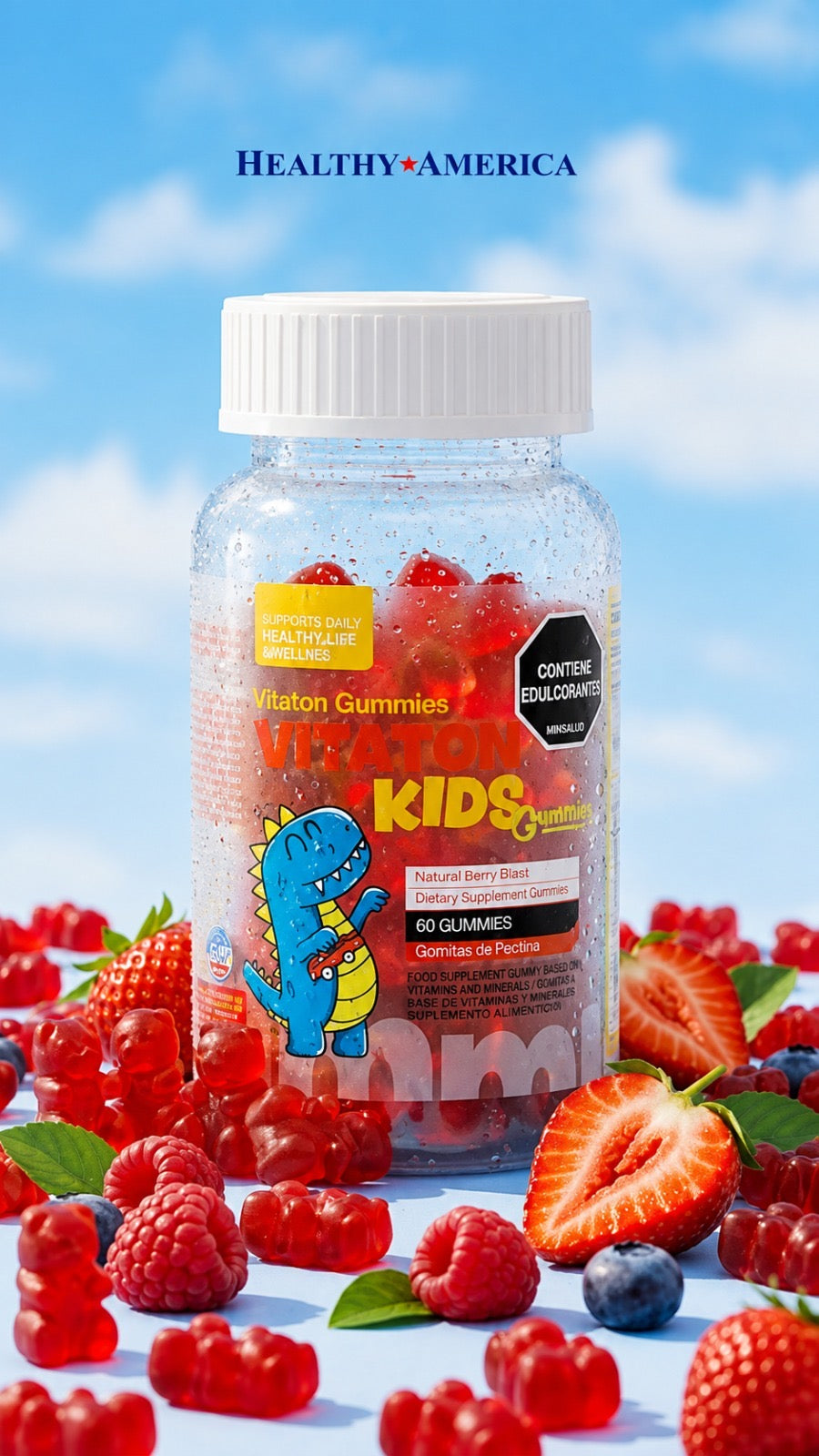 Vitaton Kids Chewable Bear Shape Gummies