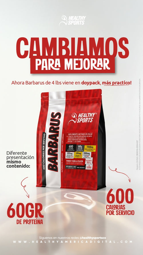BARBARUS Mass Gainer | Ganador de Masa | Proapinatur