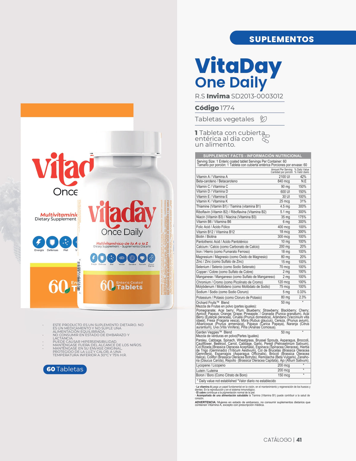 Vita Day Once Daily