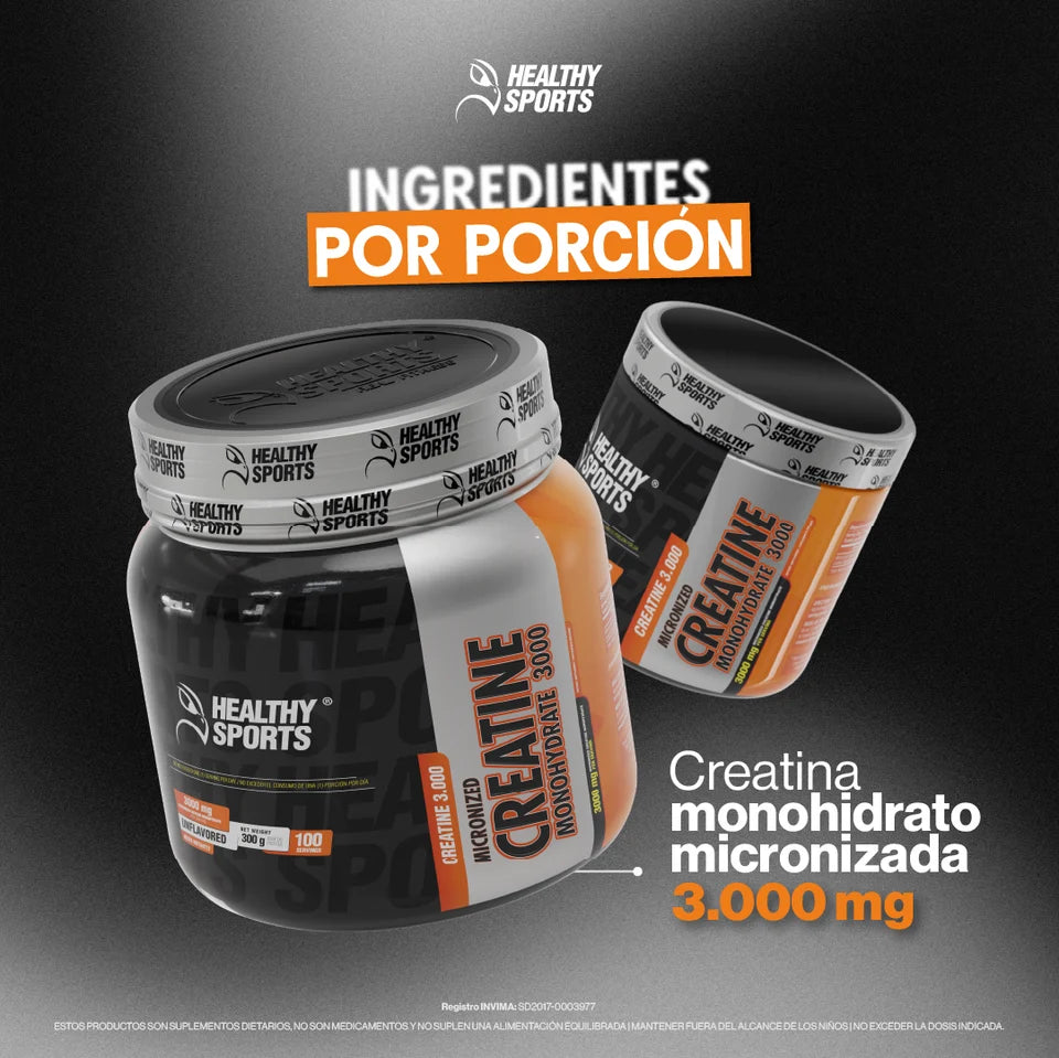 MICRONIZED CREATINE MONOHYDRATE 3000
