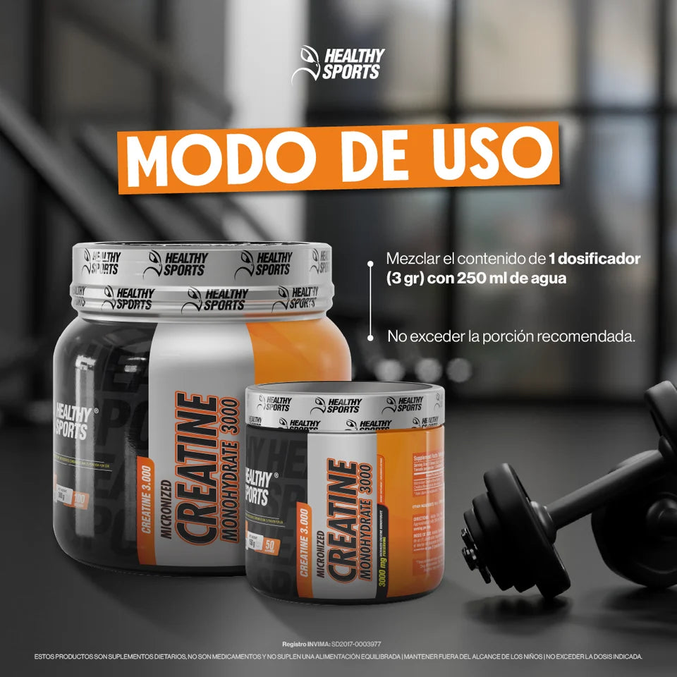 MICRONIZED CREATINE MONOHYDRATE 3000