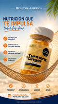 Turmeric & Ginger Gummies Ginger Flavor