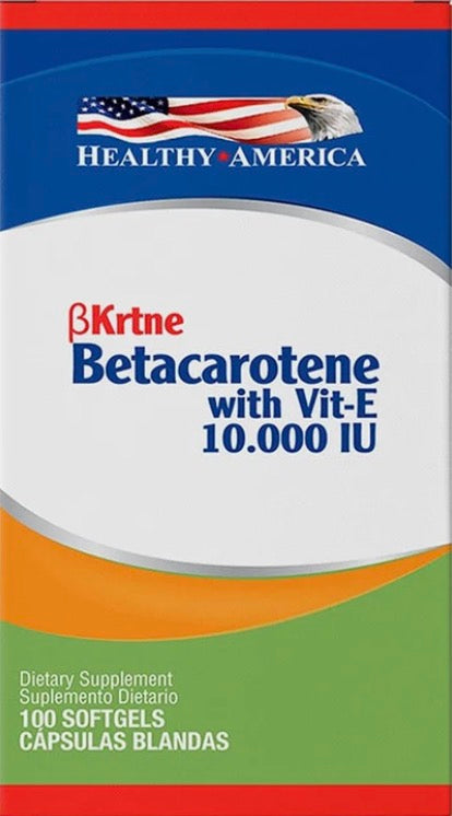 BETACAROTENO PROVITAMIN A 10.000 IU W/VITAMIN E 100 SOFTGELS