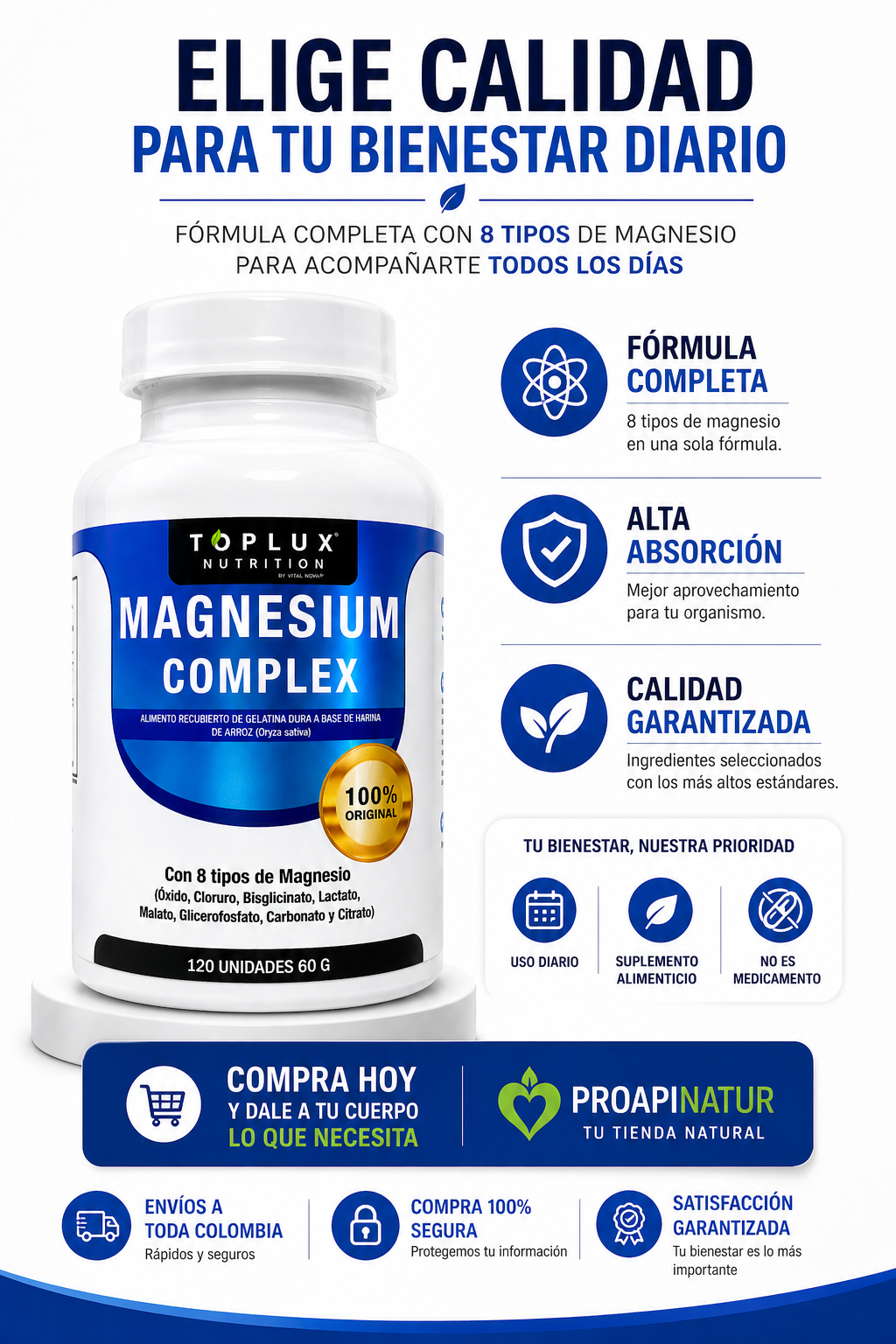 Magnesium Complex – ToPlux Nutrition