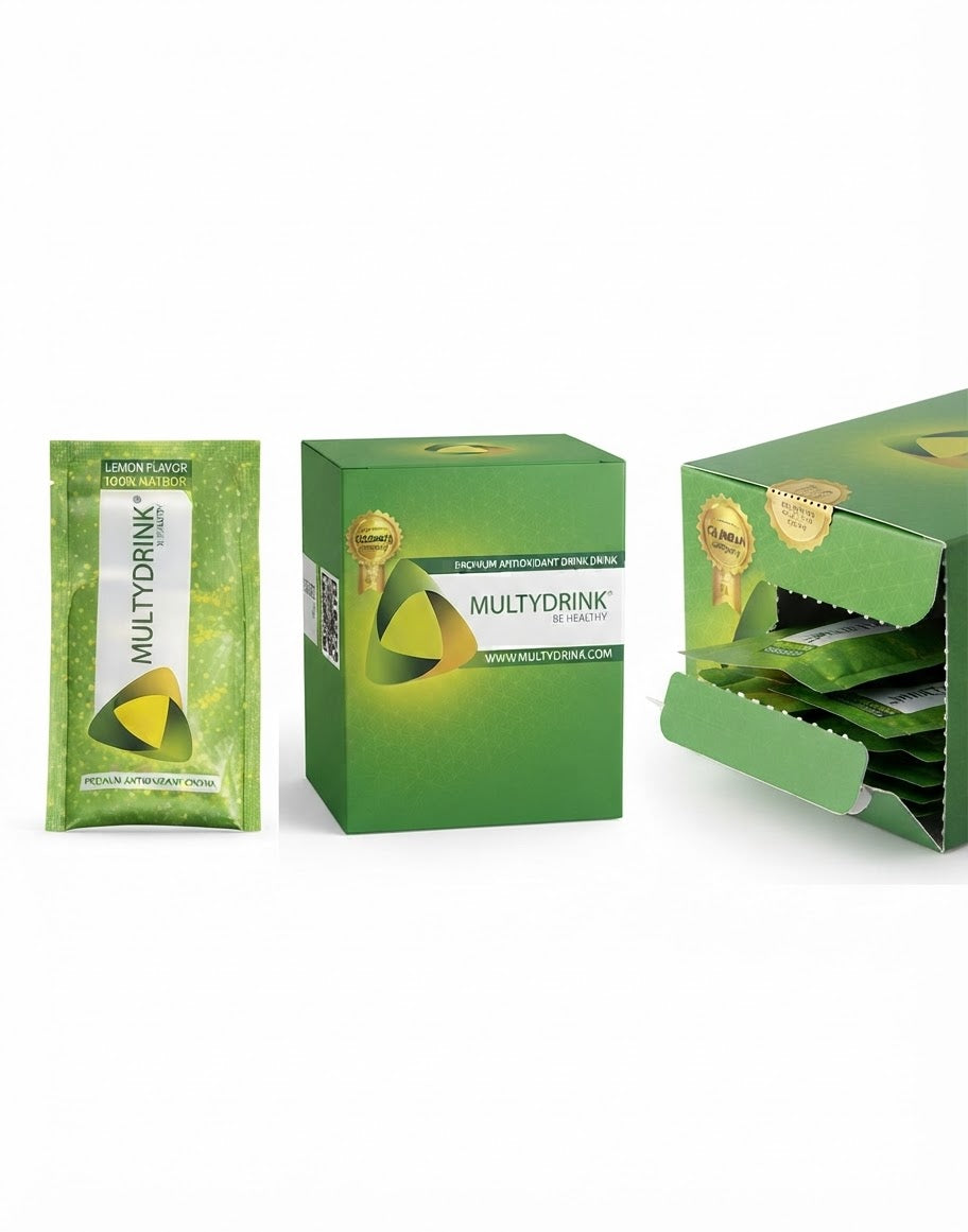 Multydrink – Bebida Antioxidante Premium con Ganoderma y Extracto de Uva