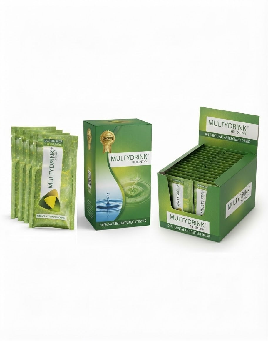 Multydrink – Bebida Antioxidante Premium con Ganoderma y Extracto de Uva