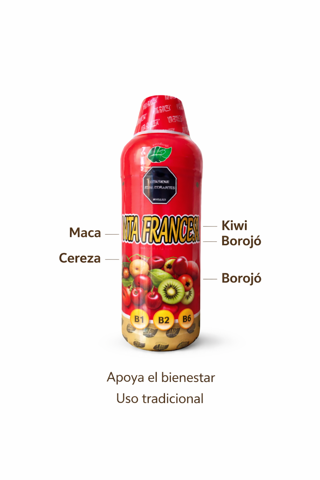 Vitacerebrina – Suplemento multivitamínico líquido con frutas naturales