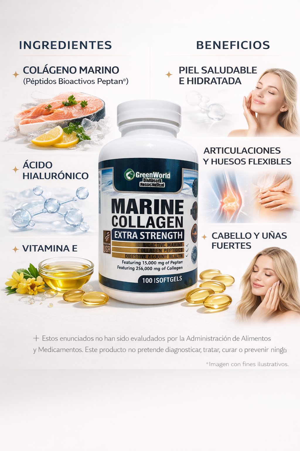 Colágeno Marino – Suplemento Dietario