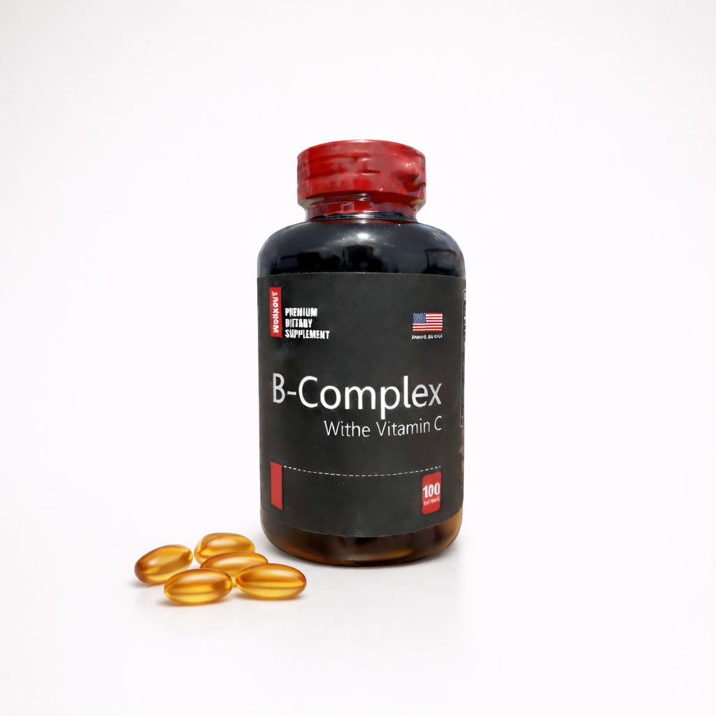 B-Complex con Vitamina C | Suplemento Multivitamínico