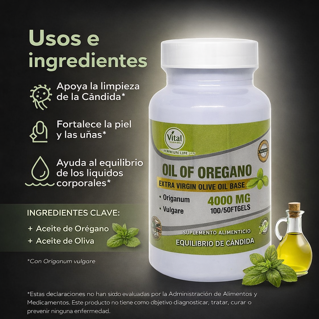 Aceite de Orégano Natural – Uso Tradicional