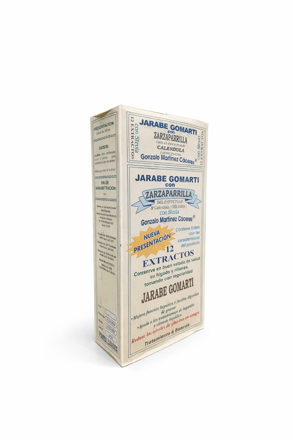 Jarabe Gomarti con Zarzaparrilla – Extractos Naturales Líquidos