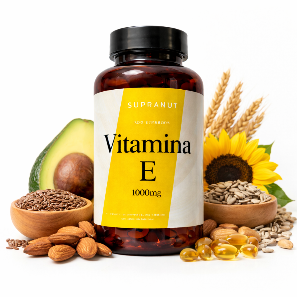 Vitamina E 1000mg Supranut | Piel Cabello e Inmunidad | Proapinatur