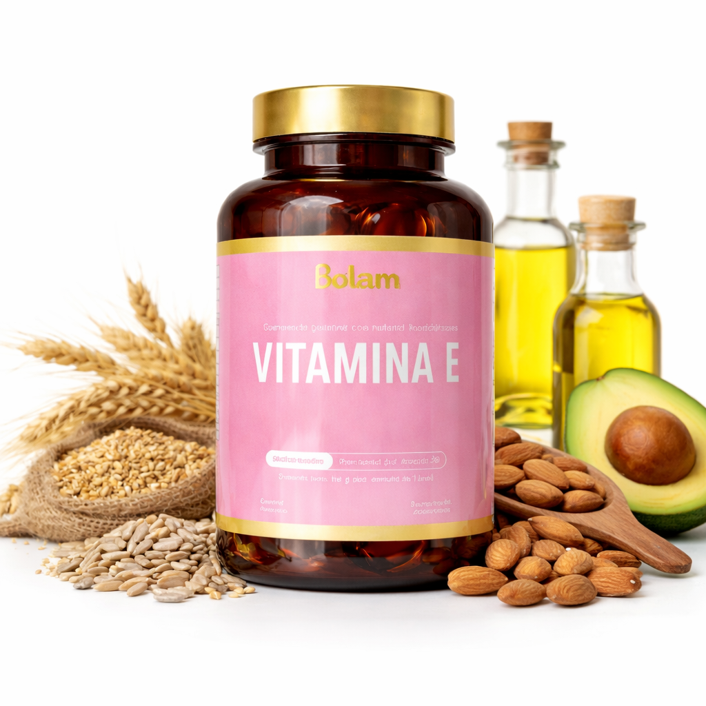 Vitamina E Bolam – Antioxidante para Piel, Cabello y Protección Celular
