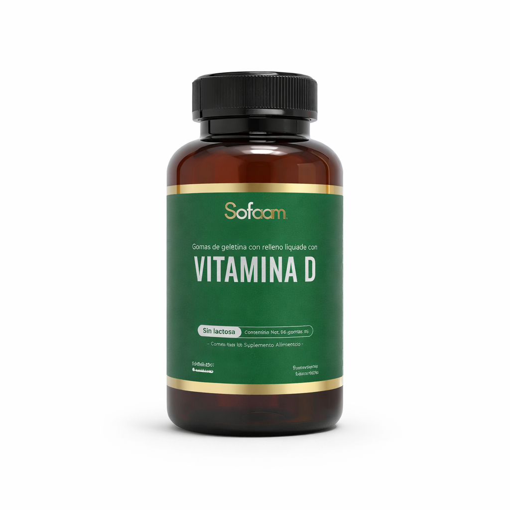 Vitamina D en Gomitas Sofaan – Soporte Inmunológico y Salud Ósea – 60 Gomitas