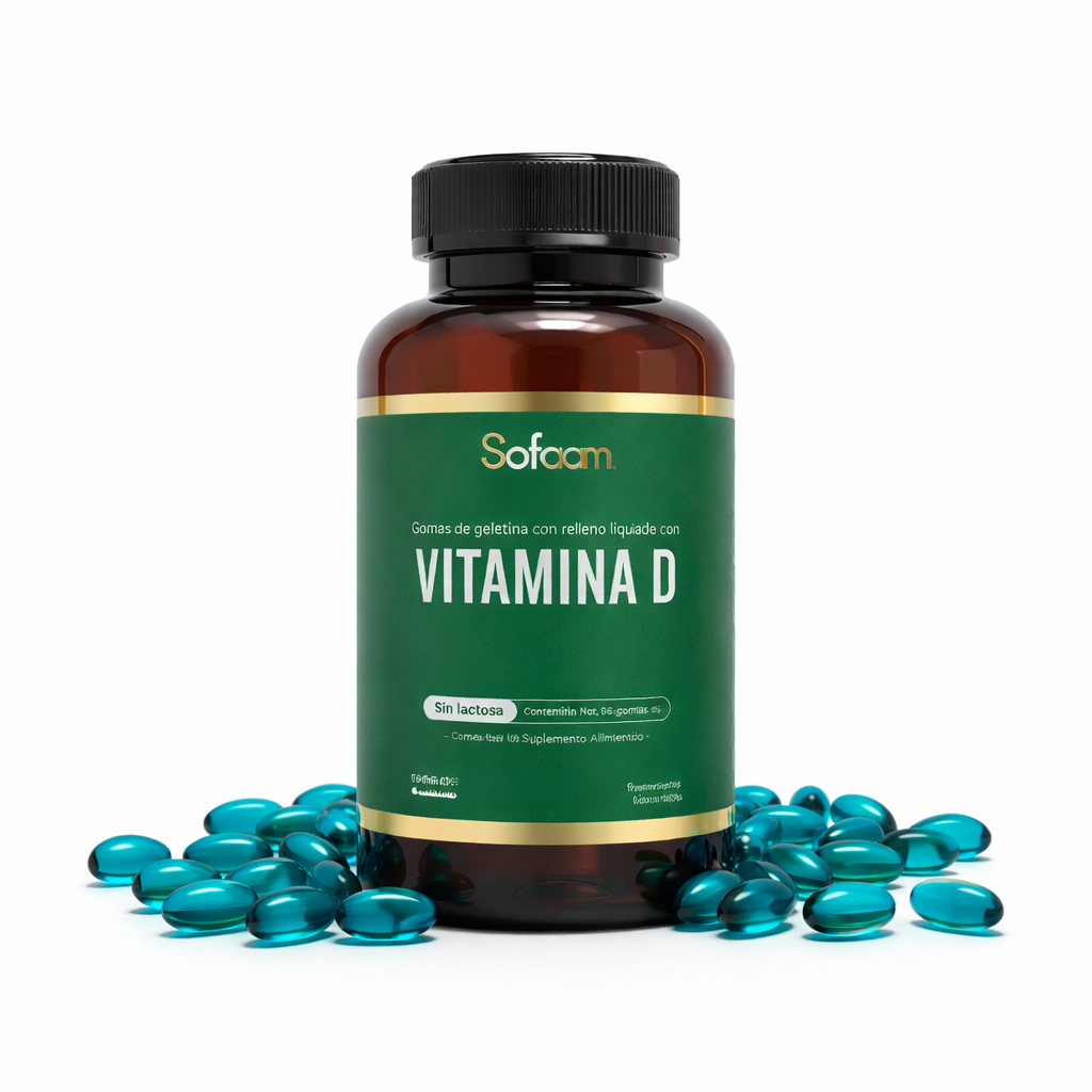 Vitamina D en Gomitas Sofaan – Soporte Inmunológico y Salud Ósea – 60 Gomitas