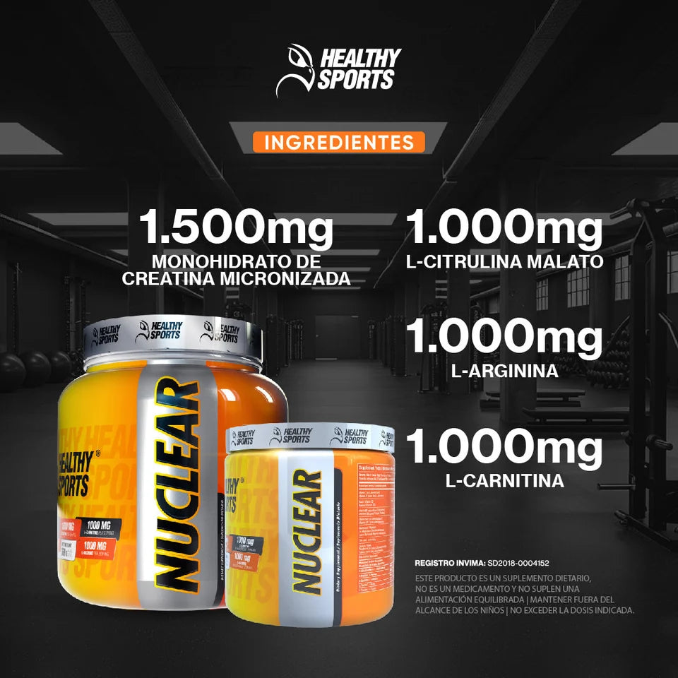 NUCLEAR 360G 30 SERVINGS FRUIT PUNCH