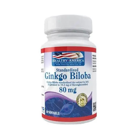 Ginkgo Biloba 80 mg | Suplemento para Memoria y Concentración