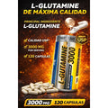 L-GLUTAMINE 3000 mg (Cápsulas)
